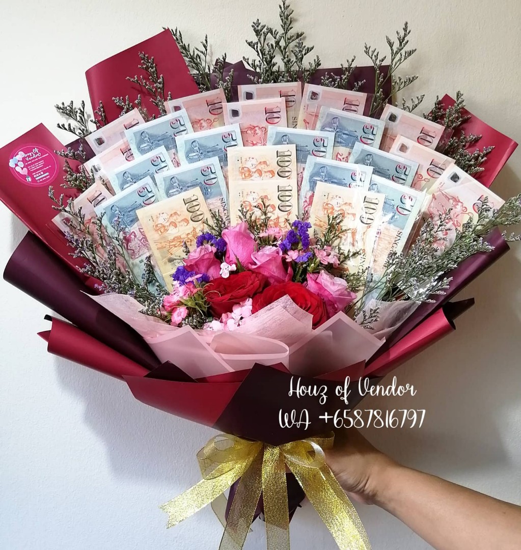 Chocolate / flower box bouquet for surprise gifts! 🥳🎁🎊, Food & Drinks,  Gift Baskets & Hampers on Carousell