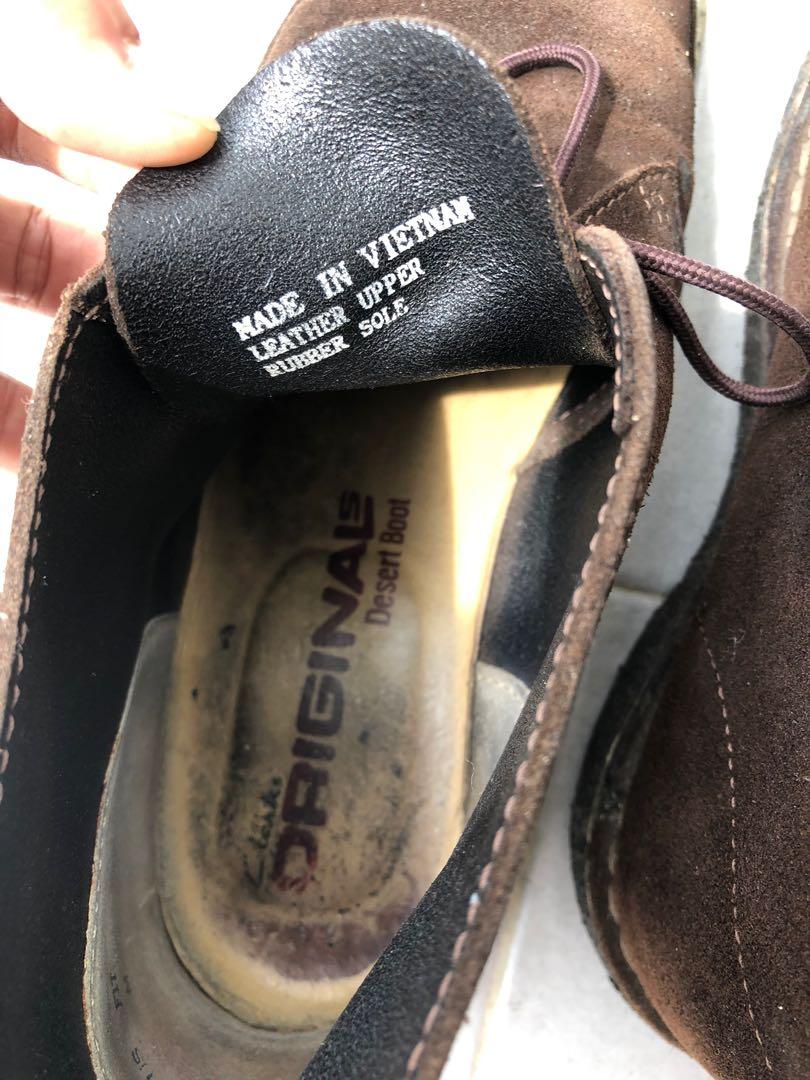 Clarks Desert Boot (Category: Boots) located in Kuala Lumpur. Submitted by papadin (Listing ID 1069006931, Image 3). Description: Size 7 UK Condition 7/10.