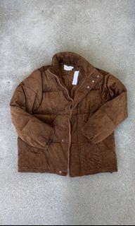 Corduroy Puffer Jacket