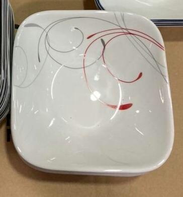 Corelle Splendor Square Soup Cereal Bowl 4pcs Furniture Home