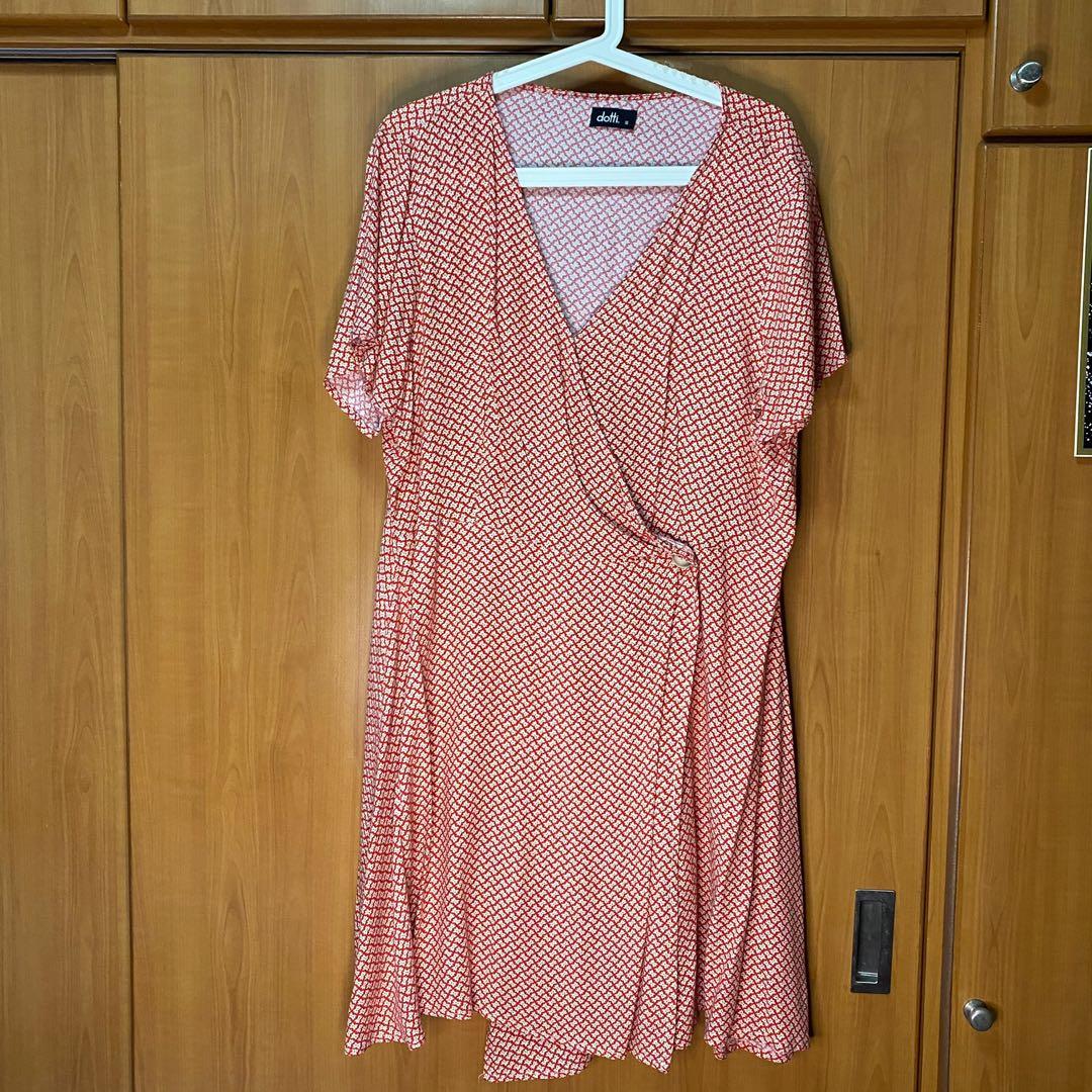 dotti wrap dress