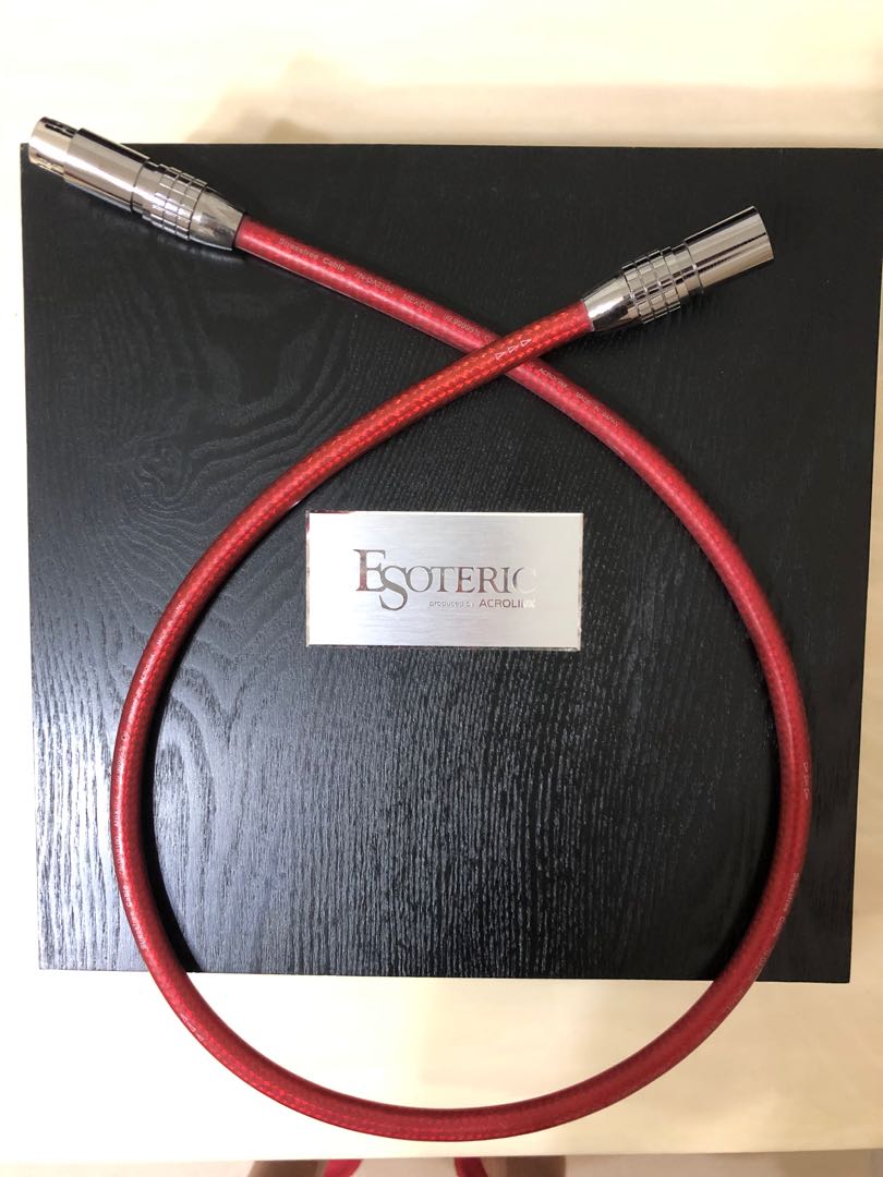 Esoteric Acrolink Mexcel 7NDA2100 AES cable, Audio, Portable Audio