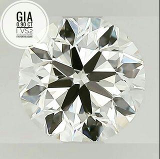 Eye for Treasure GIA certified 0.90 carat diamond