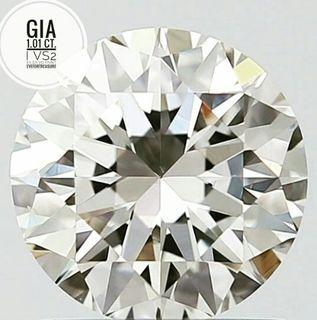 Eye for Treasure GIA-certified 1.01 carat diamond