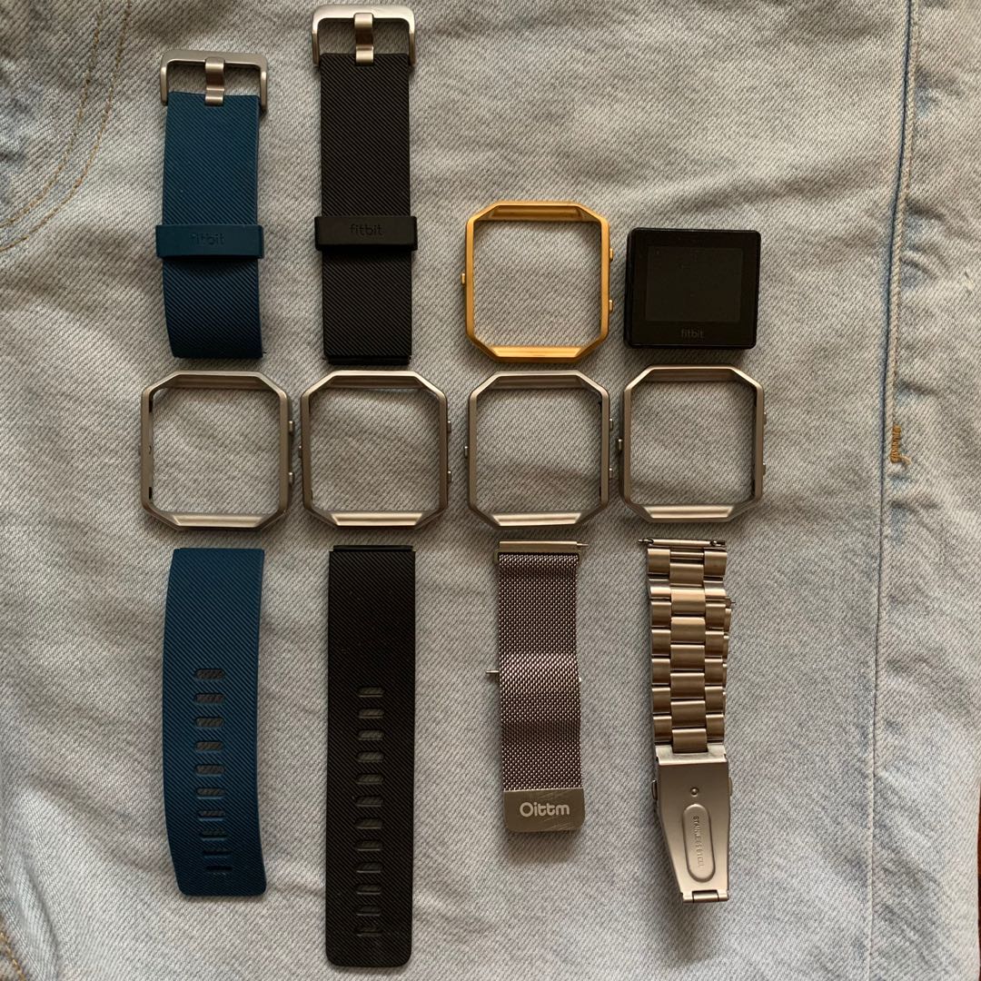 Fitbit blaze watch best sale bands