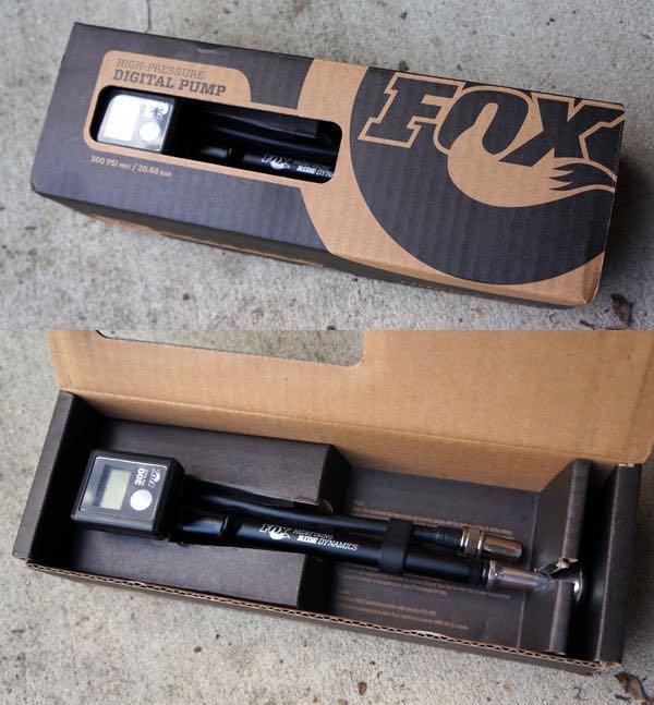 Fox high pressure digital shock pump hot sale