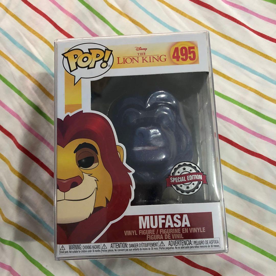 Funko Pop! The Lion King : Mufasa (Special Edition) #495, Hobbies ...