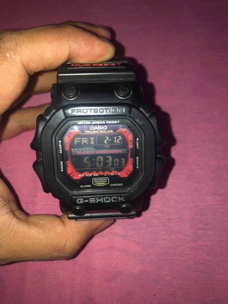 G Shock BB King Spender Merah Men s Fashion Watches