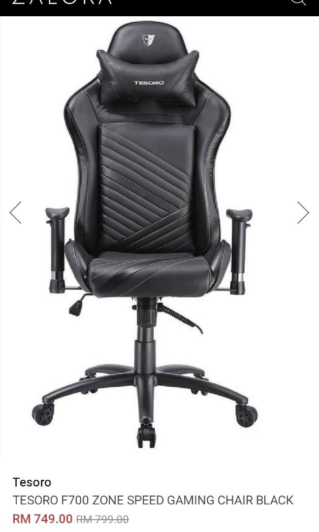 Gaming Chair TESORO F700 ZONE SPEED Video Gaming Gaming