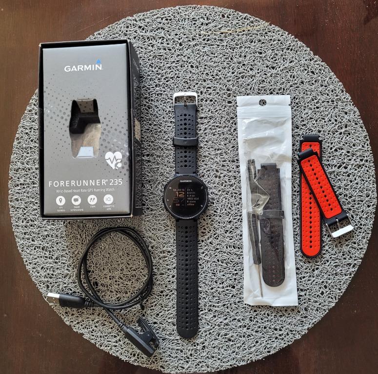 Garmin forerunner 235 top unboxing