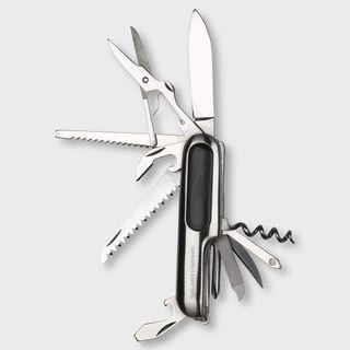 Gentlemen's Hardware Multitool Pen Knife 13 Function Swiss Army Knife Type Stainless Steel NewUSA