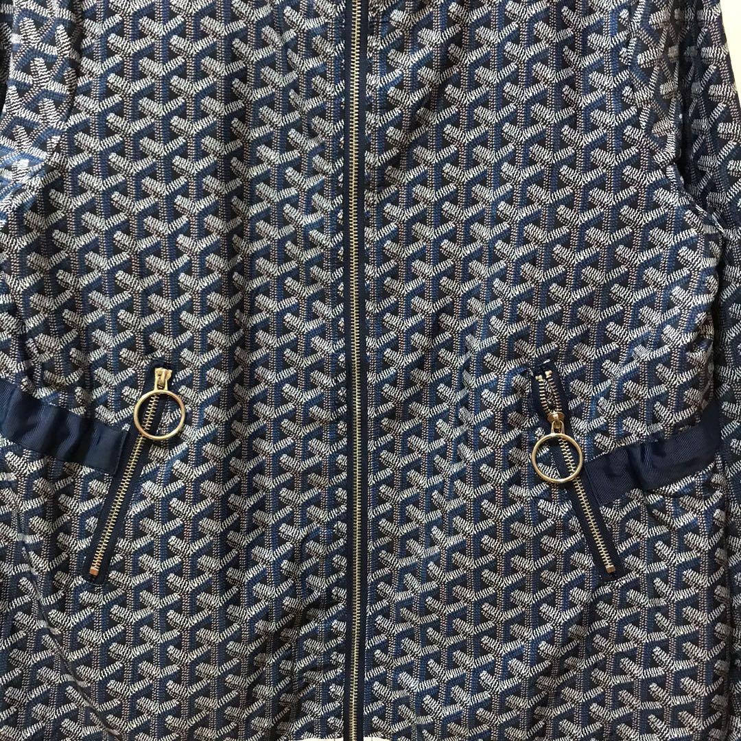 Goyard Inspired Windbreaker Women s Fashion Coats Jackets and Outerwear on Carousell