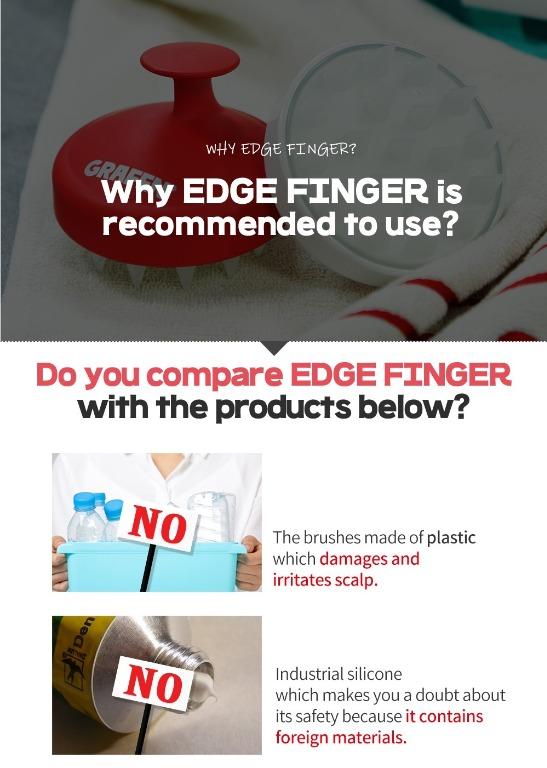 Grafen Edge Finger - Red [Brand New], Beauty & Personal Care, Hair on ...