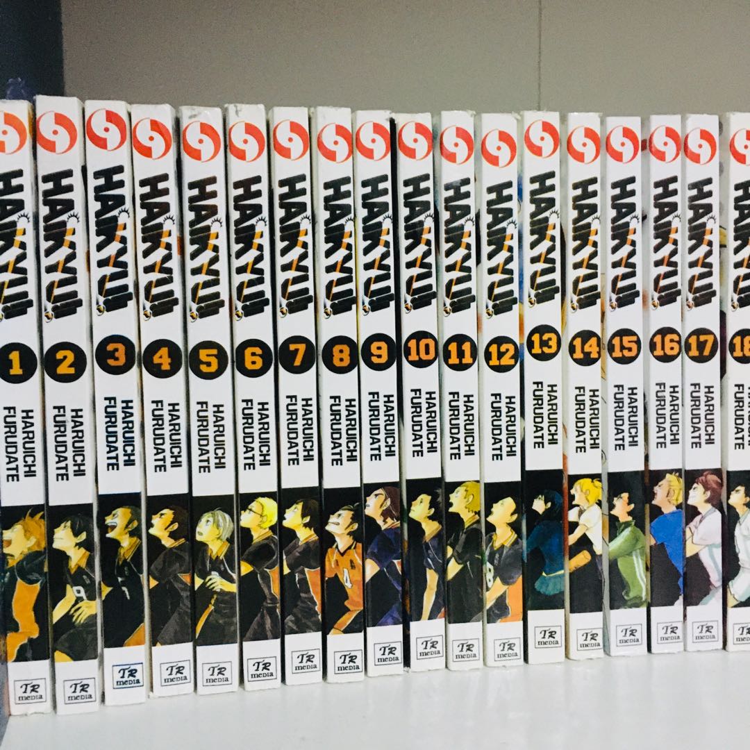 Haikyuu!! Manga Set ( Volume 1 - Volume 38 ), Hobbies & Toys, Books