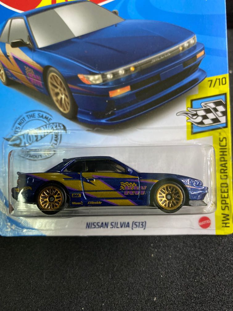 Hot Wheels NISSAN SILVIA (S13), Hobbies & Toys, Toys & Games on Carousell
