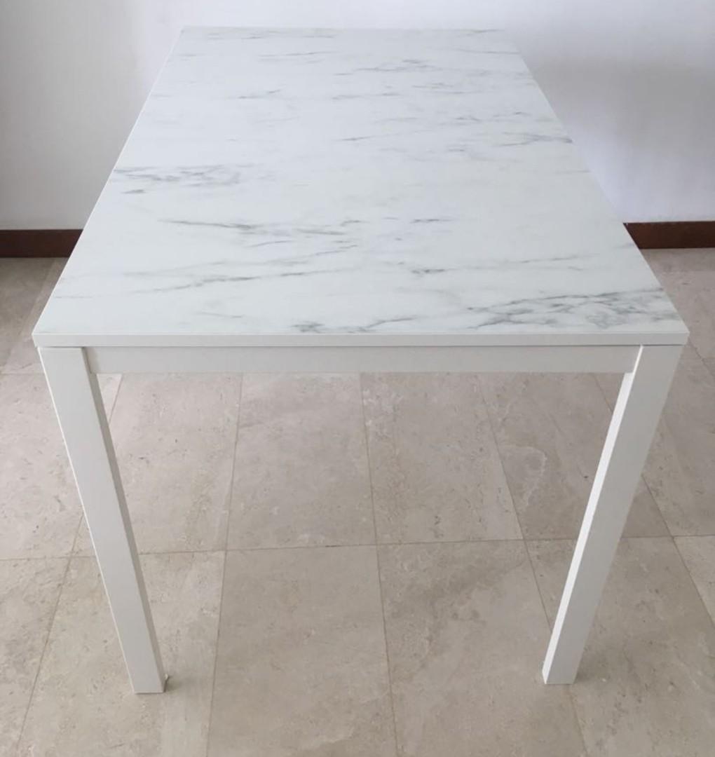 Ikea melltorp shop table marble