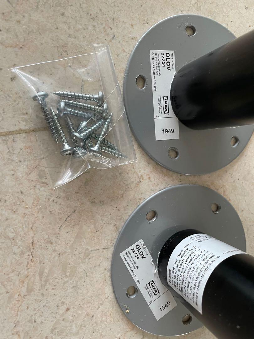 Ikea OLOV adjustable table legs (6090cm), Furniture & Home Living