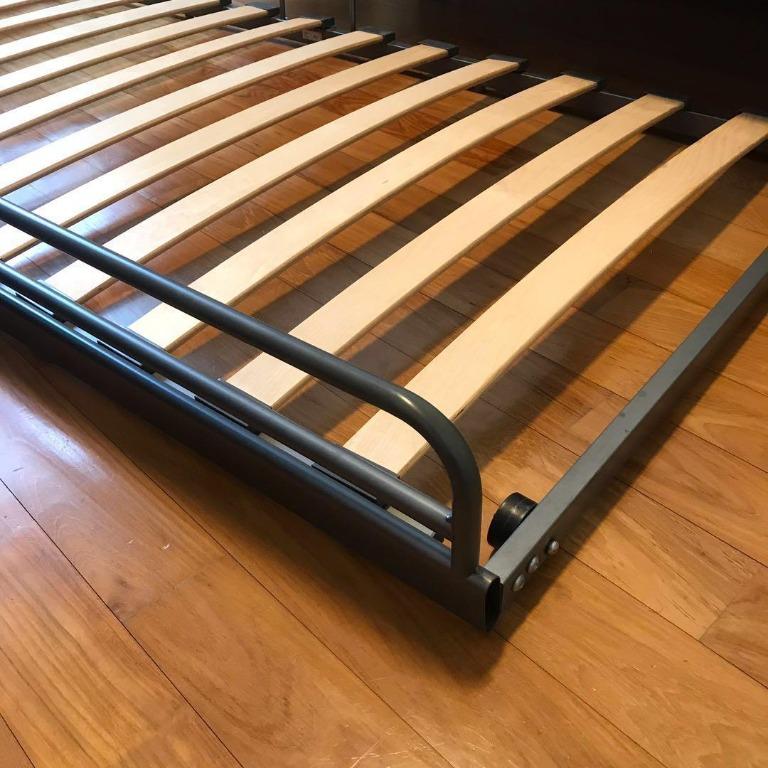 Ikea Svarta Twin Bunk Bed Roll Out, Ikea Svarta Bunk Bed With Trundle