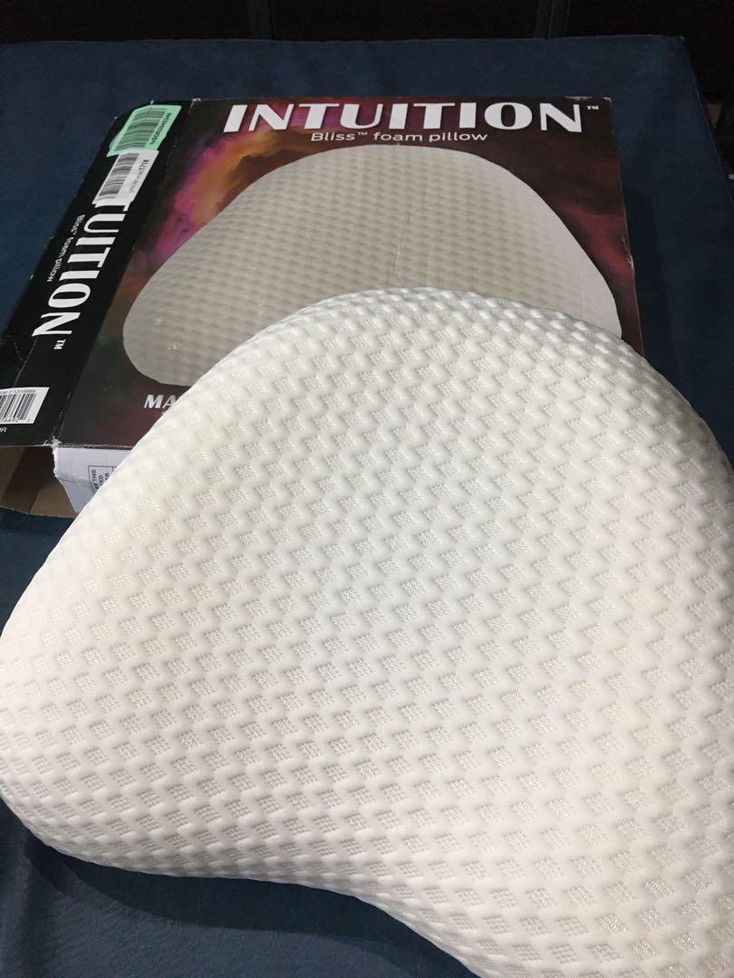 Intuition bliss sale foam pillow