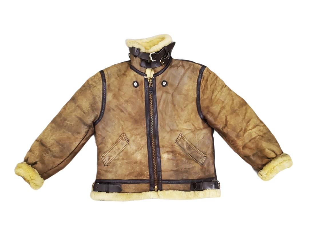 Jacket type b-3 golden bear schott avirex 38, Men's Fashion, Coats, Jackets  and Outerwear on Carousell