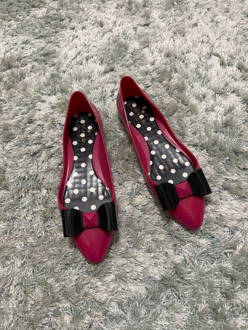 kate spade jelly flats