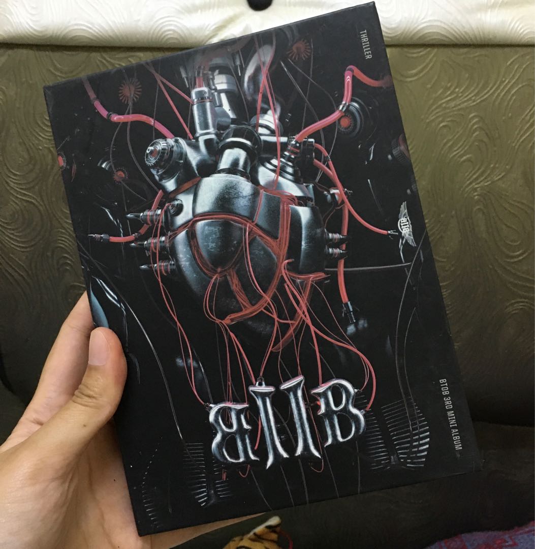 Kpop Album - BTOB 3rd MINI ALBUM (THRILLER) - first edition, Hobbies