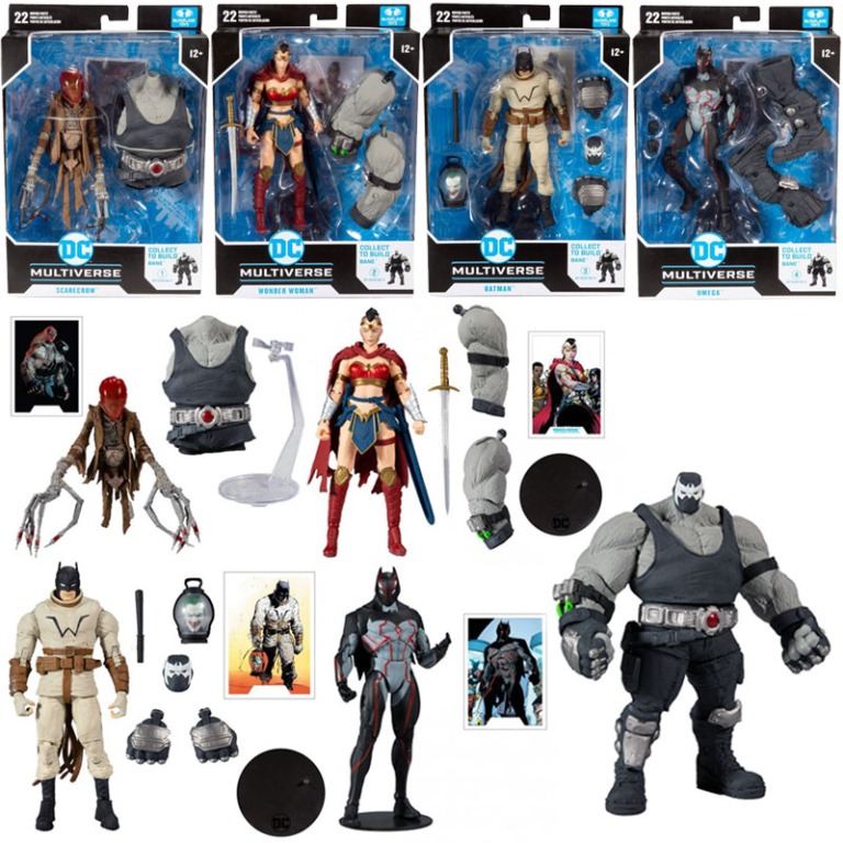 Last Knight on Earth DC Multiverse Wave 1 Set of 4 Batman Omega ...