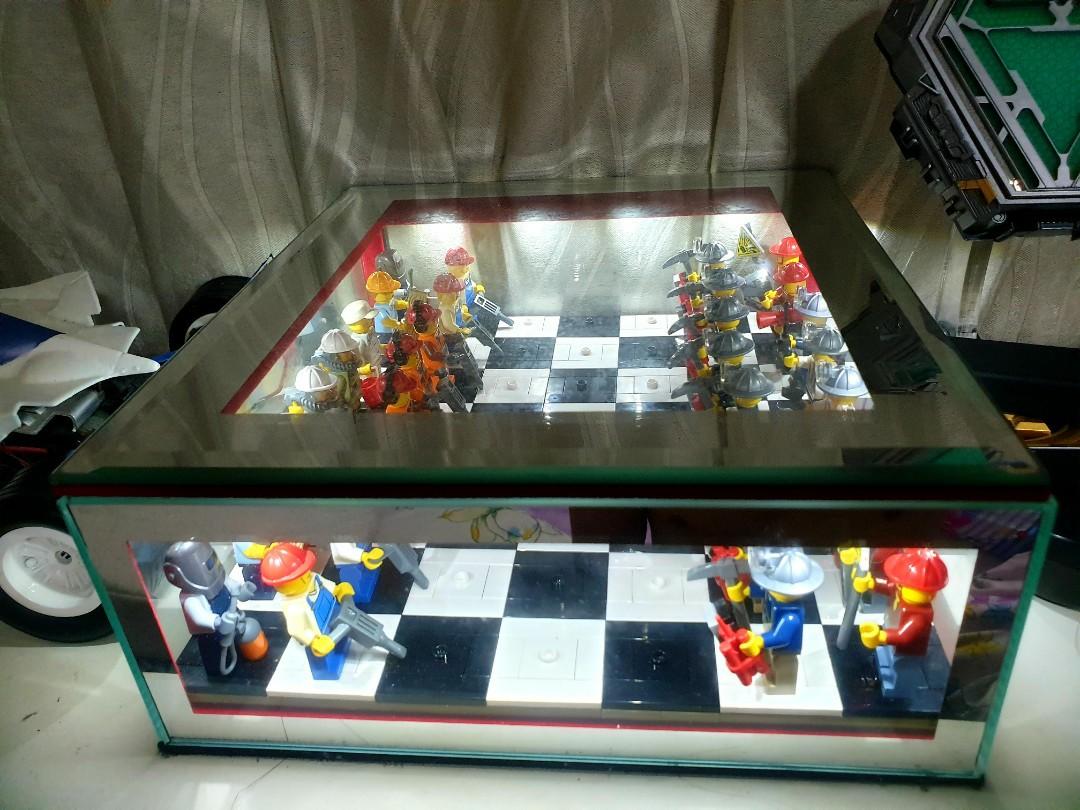 LEGO STAR WARS 1450 PIECE CHESS SET AND FIGURES - AFOL MOC - ALL NEW PIECES