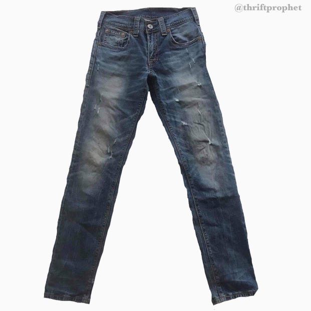 Levis 511 distressed jeans, Men's Fashion, Bottoms, Jeans on Carousell