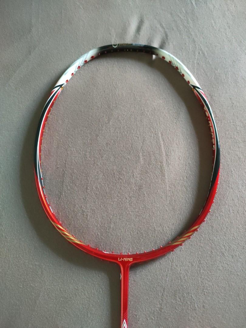 Lining N90 (Category: Racket & Ball Sports) located in Singapore. Submitted by zihan01 (Listing ID 1069076101, Image 3). Description: lining N90 is used by 2 times olympic gold medal player lin dan. 100% authentic It is new and I have not try this racket. lining company no longer selling this racket. pm if interested to buy really encourage buyer to buy for collection. no trade🚫.