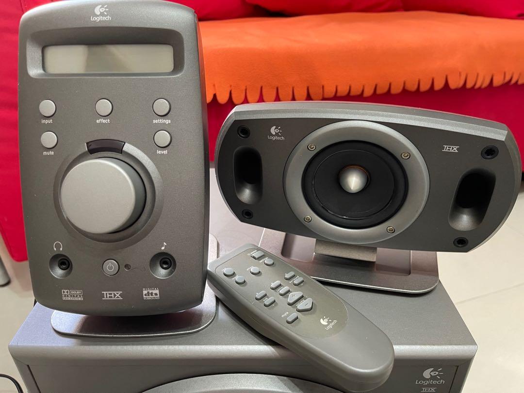 Logitech Z680. 5.1 speakers, 音響器材, Soundbar、揚聲器、藍牙喇叭、耳擴 Carousell