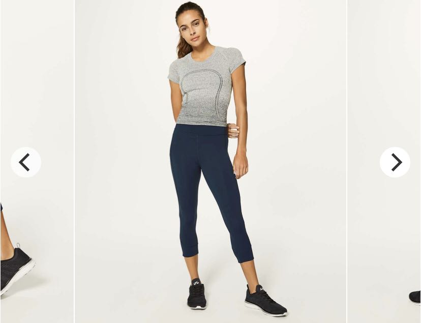 Lululemon In Movement Crop *Everlux 19 