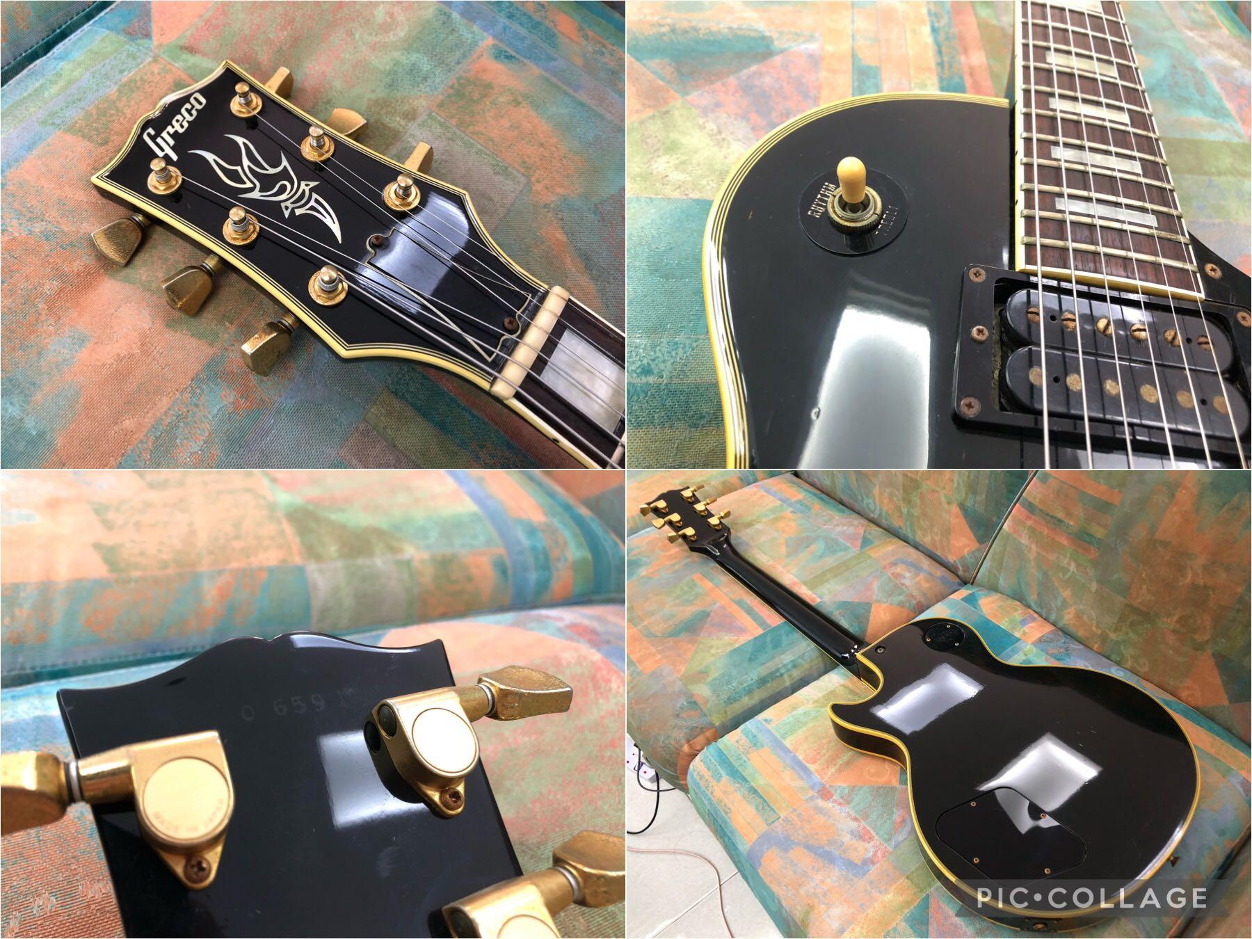 Made in Japan | Greco EGC-550 Vintage LP Custom 'Mint Collection' Electric  Guitar w/ Gold Hardware (1990), Hobbies  Toys, Music  Media, Musical  Instruments on Carousell