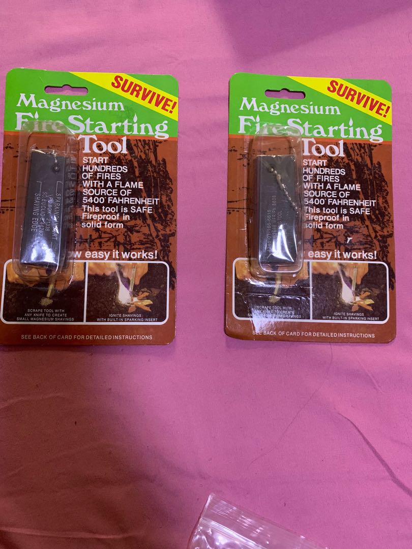 Magnesium fire starter/ Ferro rod/ MAGNESIUM FIRE STARTING TOOL/ Flint