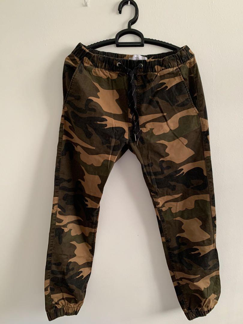 Army print joggers Clearance