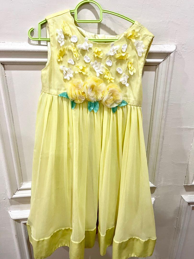 Yellow cheap monsoon dress