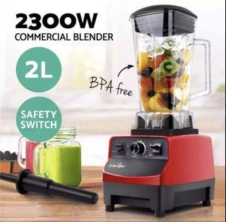 Multiple Function Electric High Power Commercial Blender Kitchen Home Grinder Blender Food Heavy Duty Blade Mixer Juicer 2L