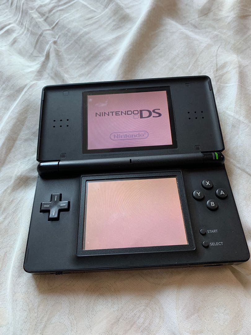 Nds Lite Ndsl 黑色主機 遊戲機 遊戲機裝飾配件 Carousell