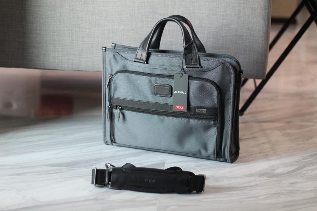 Tumi alpha 2 slim deluxe portfolio store