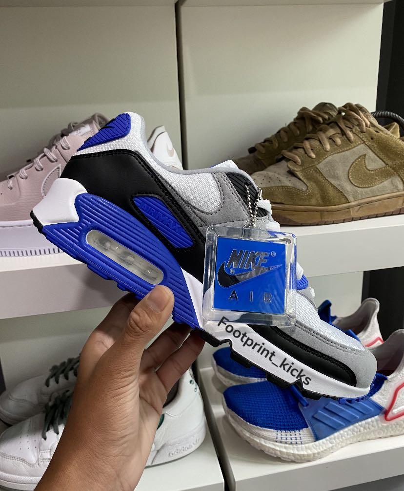 NIKE AIR MAX 90 RECRAFT – ROYAL BLUE –, Men's Fashion, Footwear, Sneakers  on Carousell