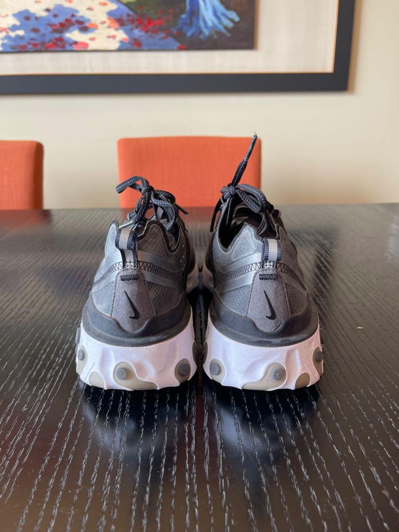Triple black nike react element 87 shop