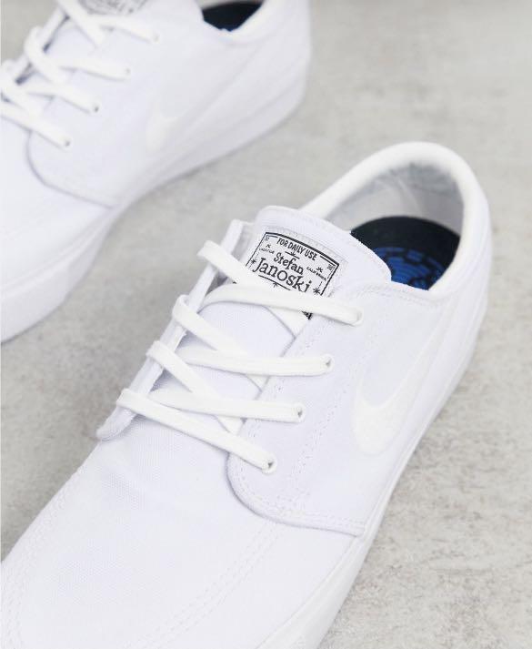 Nike stefan janoski triple white new arrivals