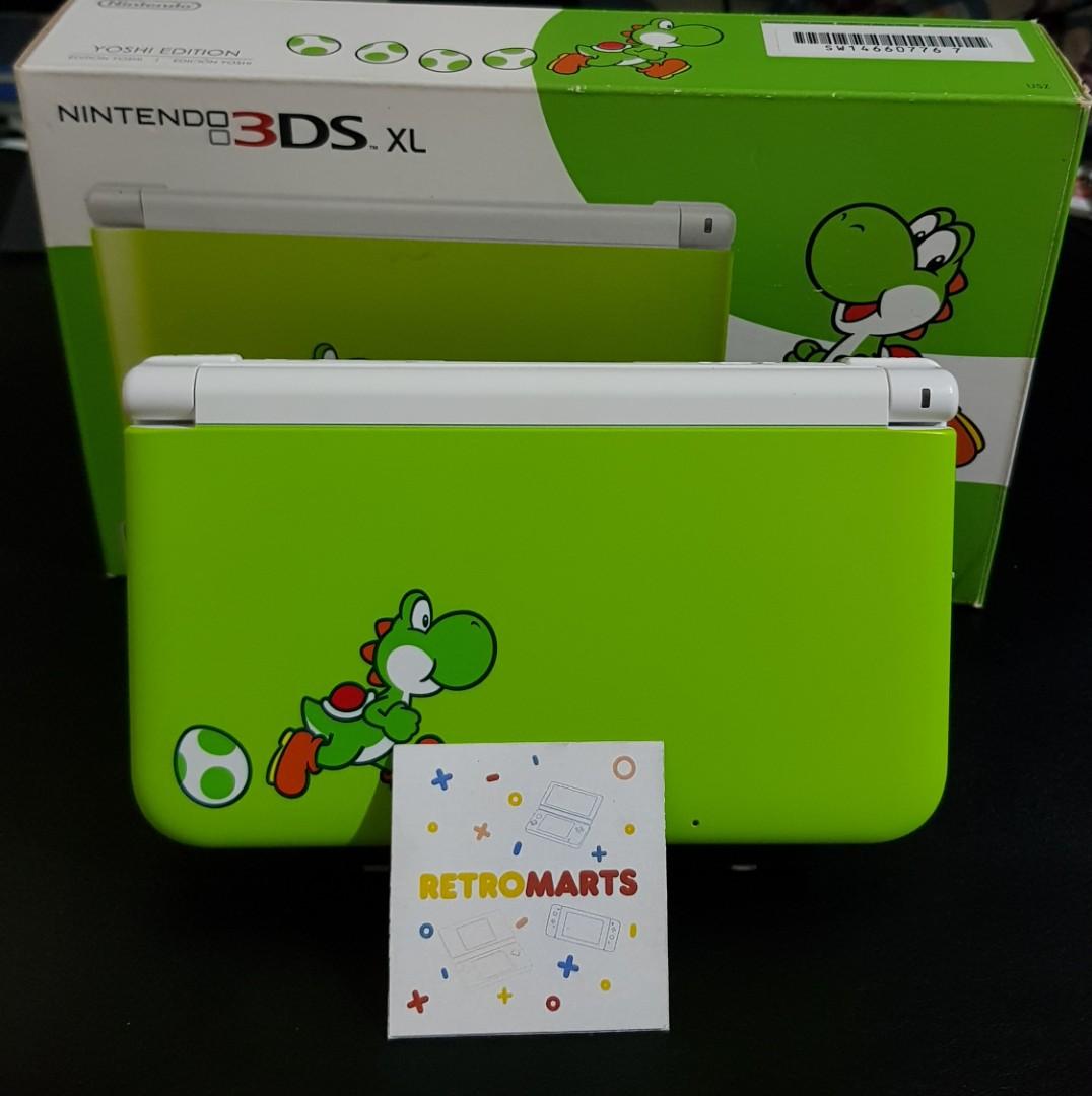 Nintendo 3ds xl yoshi edition best sale
