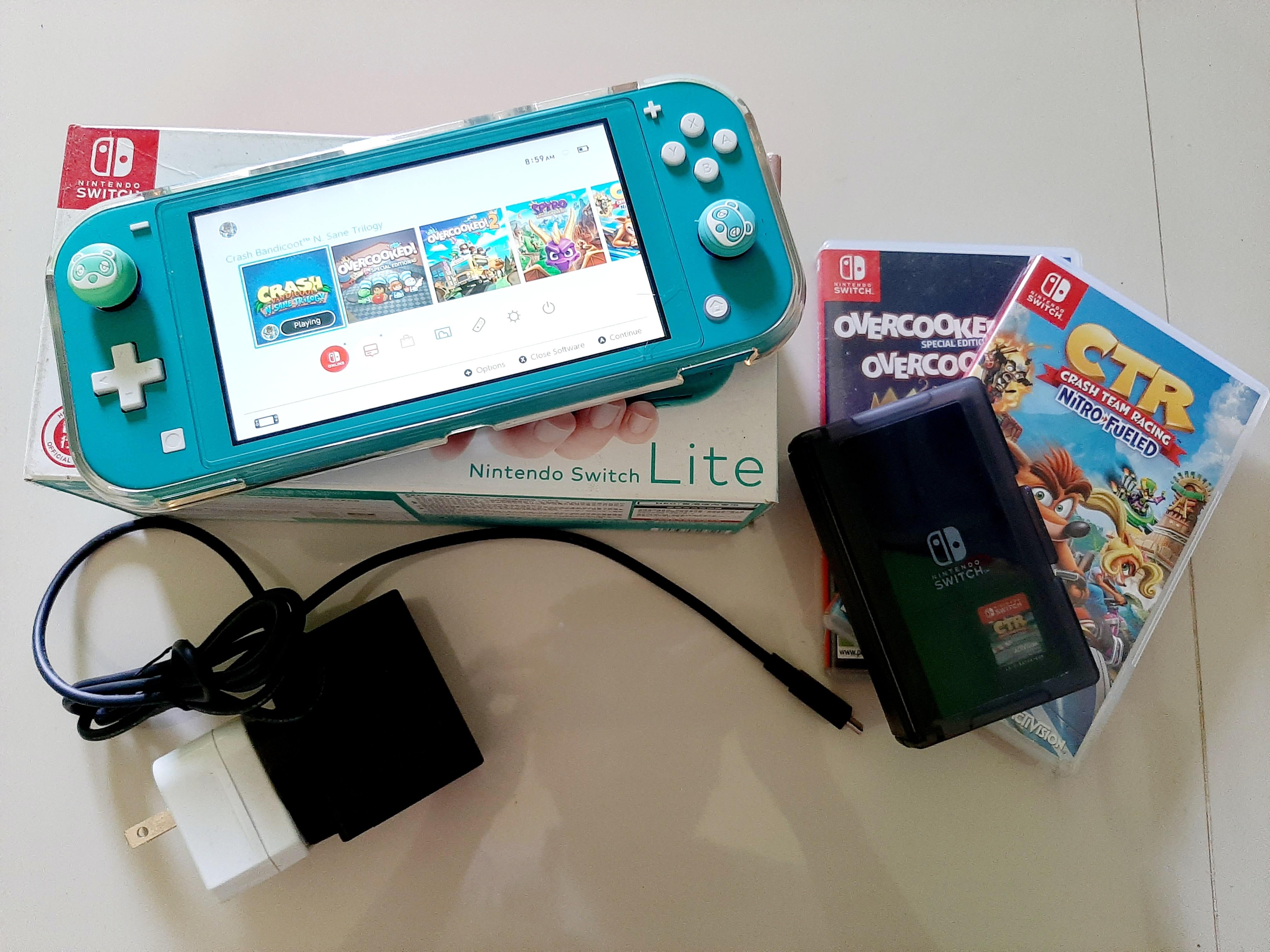Nintendo Switch Lite Video Gaming Video Game Consoles On Carousell