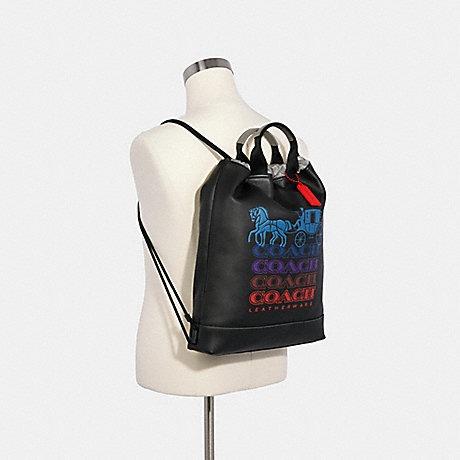 Coach terrain drawstring backpack sales