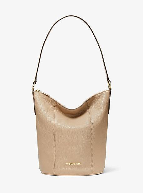 Michael kors brooke medium pebbled leather shoulder bag 2025