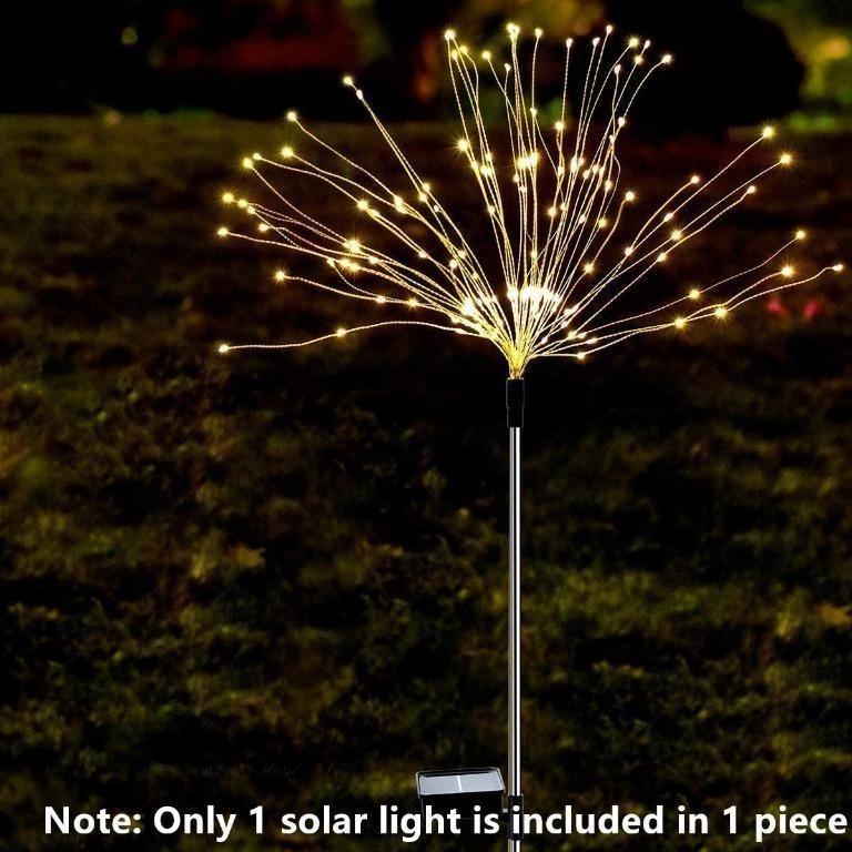 1pc 12 M 100 LED 8 Modes Solar Fairy Light Outdoor Waterproof, Holiday  Party Decoration LED String Light For Garden Yard Decor