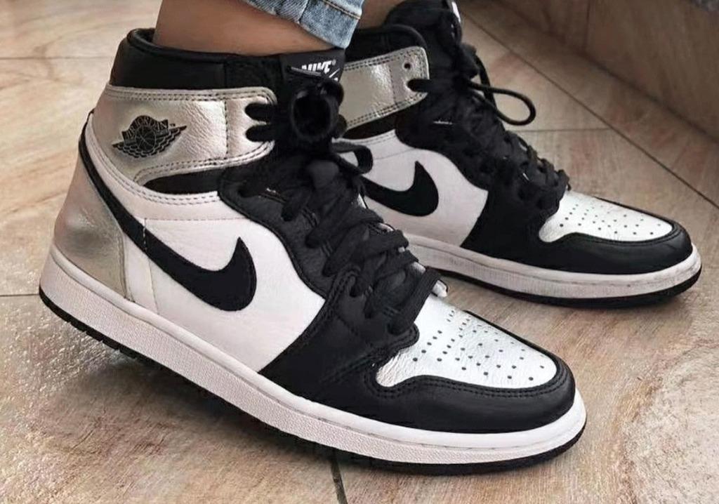 nike jordan 1 silver