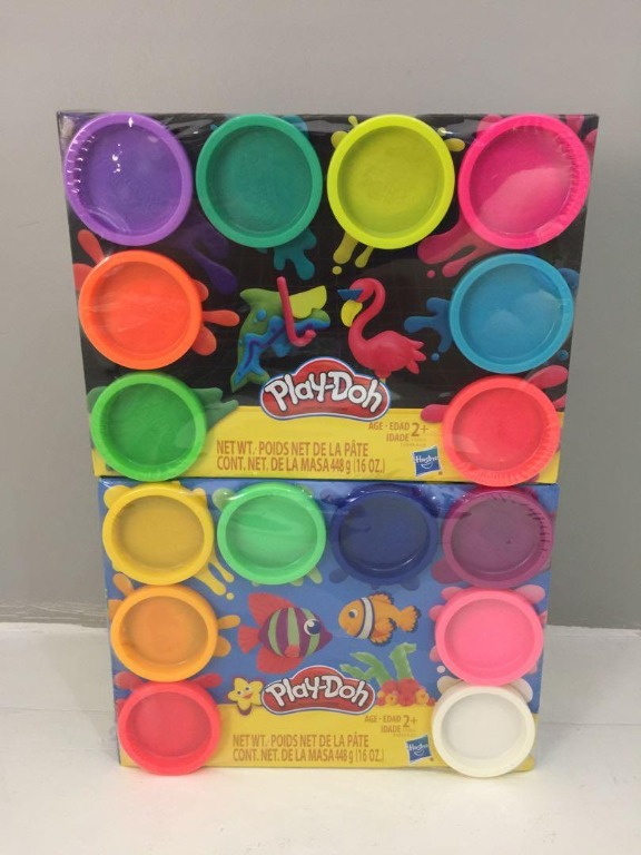 Play-Doh 8-Pack Neon - The Toy Box