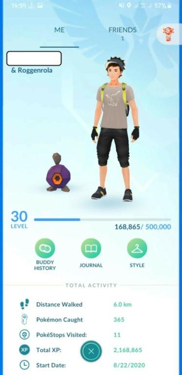 Pokemon Go Account Mystic Lvl 30, Video Gaming, Gaming Accessories, Game  Gift Cards & Accounts on Carousell